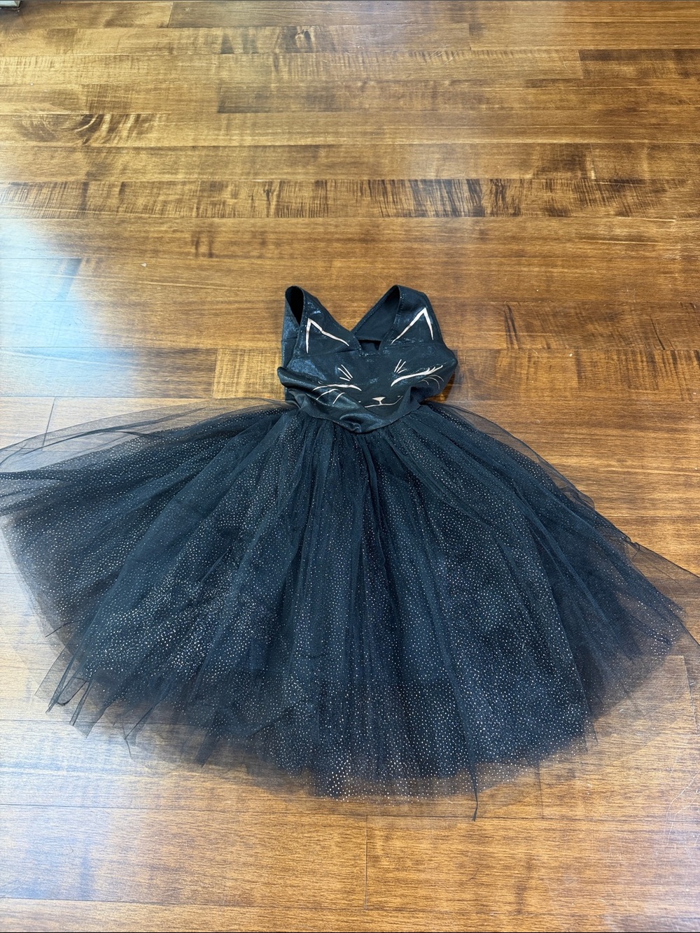 Great Pretenders Black Cat Tulle Kids Costume Dress